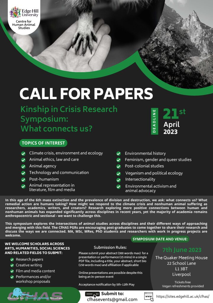 Call for Papers poster