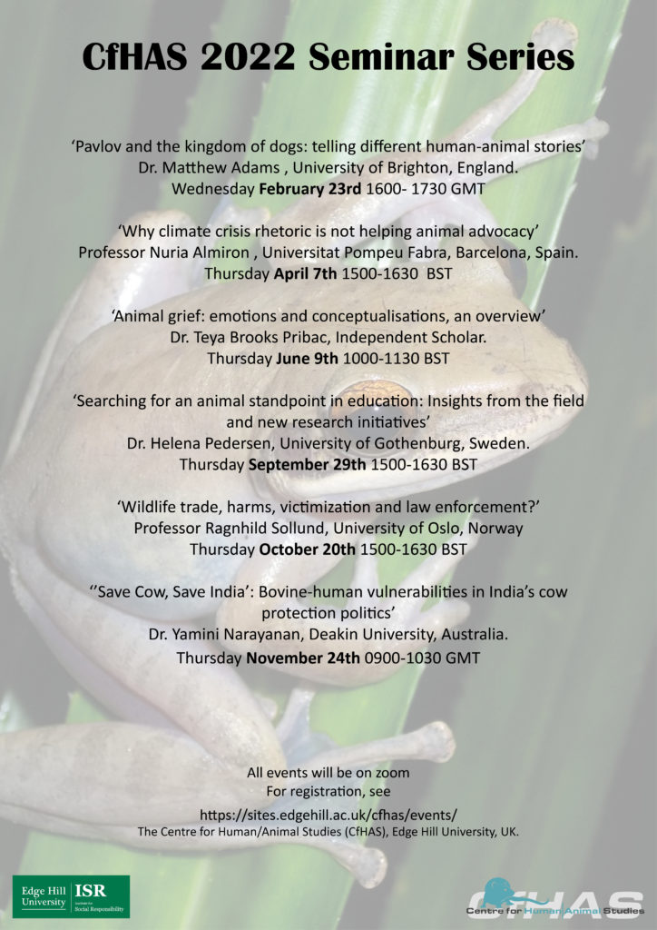 Seminar series poster