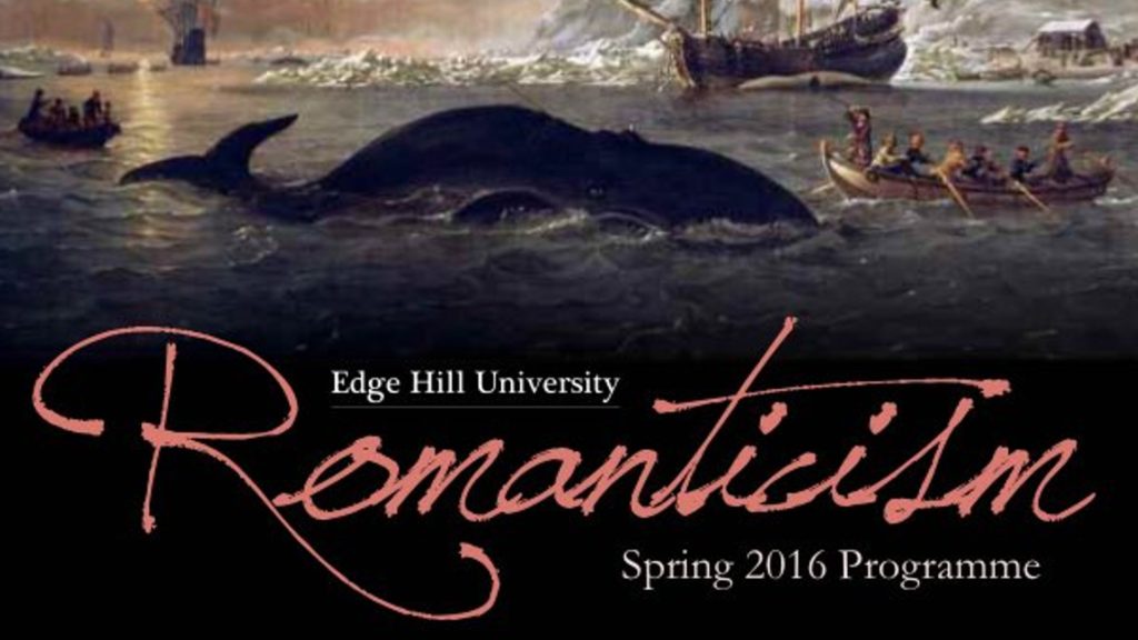 Crop of poster for EHU Romanticism Seminar 2016