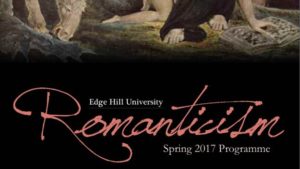 Crop of poster for EHU Romanticism Seminar 2017