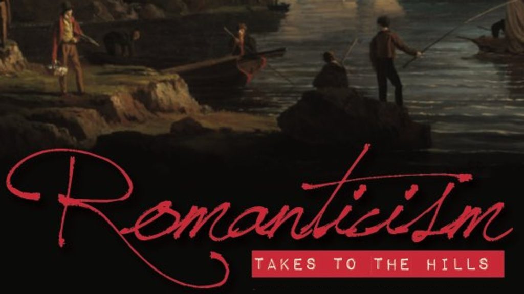 Crop of poster for Romanticism Takes to the Hills conference