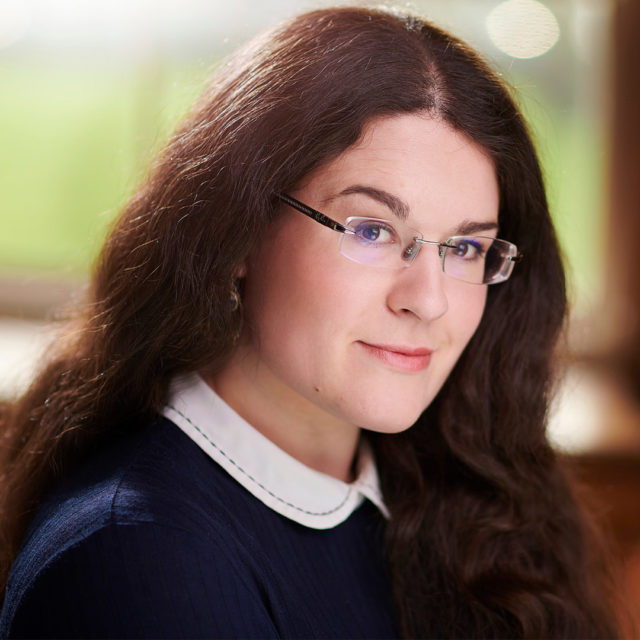 Headshot of Dr Laura Eastlake, Senior Lecturer in English