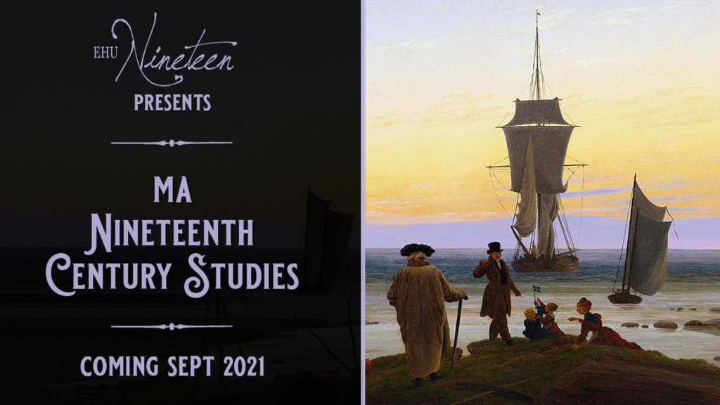 Poster advertising MA Nineteenth-Century Studies