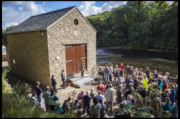 Halton Lune Hydro - official opening in 2018, pic from HLH group