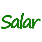 Salar Media Ltd logo, green text on a white background