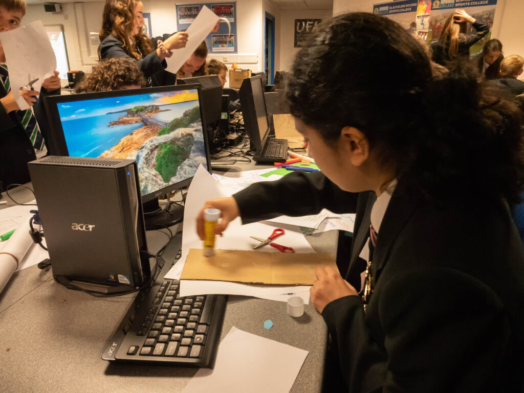 Sustainability STEM Challenge 1 - pic from Glynis Goldsborough