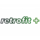 Retrofit + logo, green text