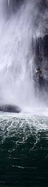 Waterfall 1 - tall thin, pic by Christopher Dent