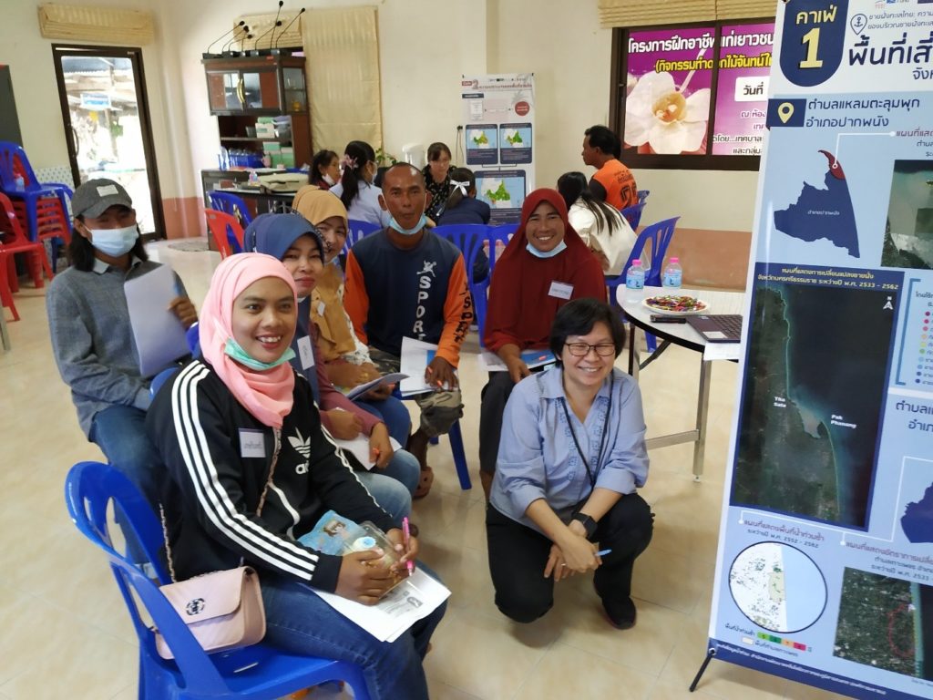 An image of participants in Cafe 1. 