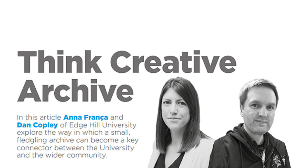 Image of Anna Franca and Dan Copley for Think Creative Archive article