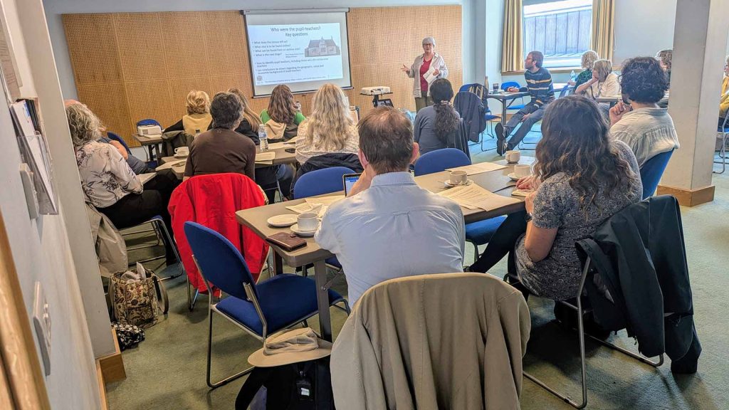 Photo of the workshop on the early history of teacher training colleges in Britain held at Edge Hill University