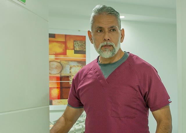 Brazilian Doctor in a hospital