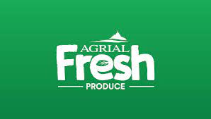 Agrial Fresh Produce - logo, green background with white text