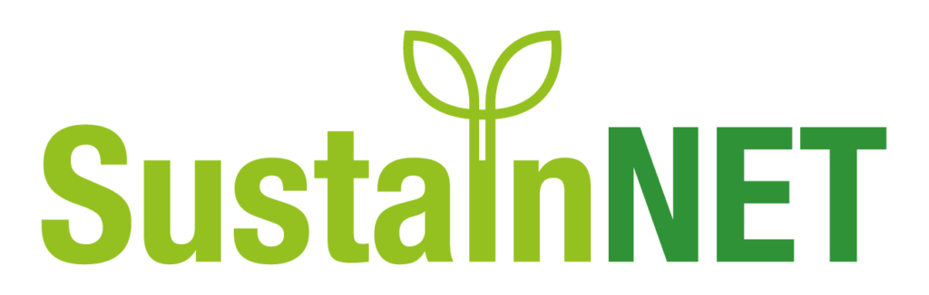 SustainNET logo green
