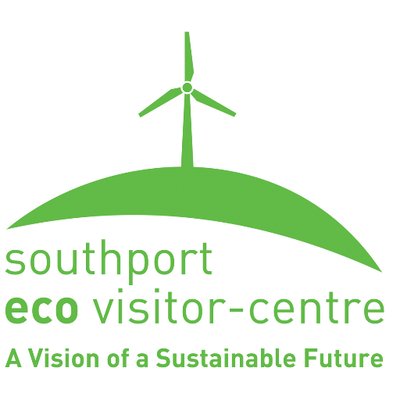 Southport Eco Centre logo, green text against a white background