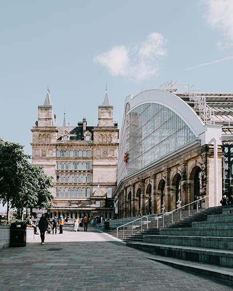 Kenneth Coffie photo UnSplash - Lime Street station Liverpool